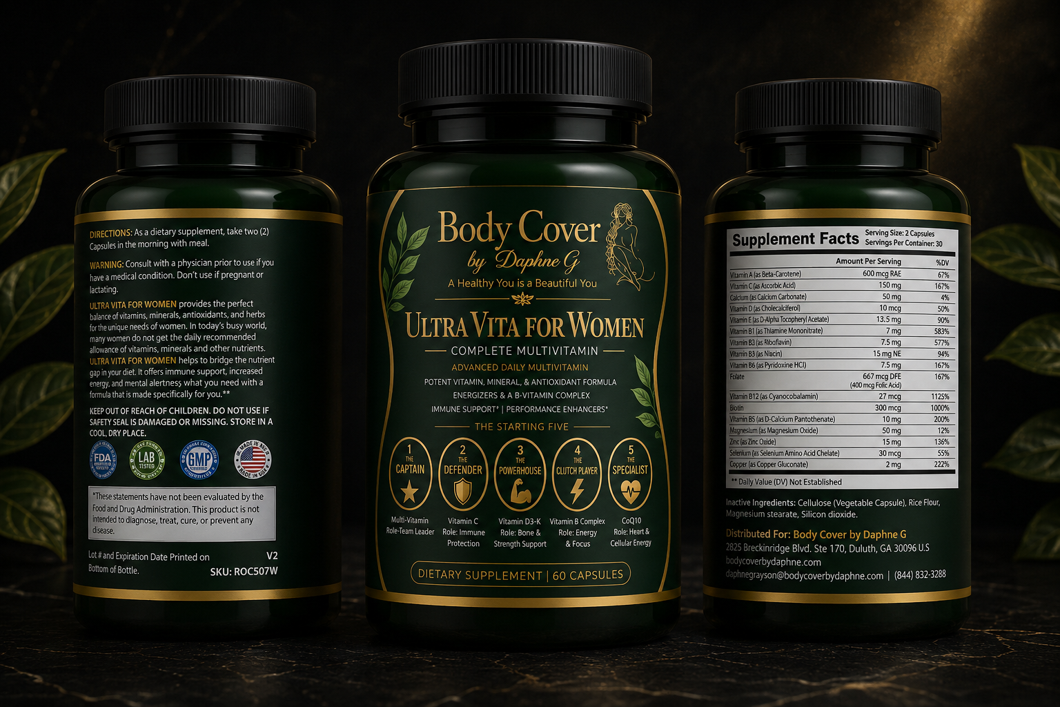 Ultra Vita for Women – Complete Daily Multivitamin