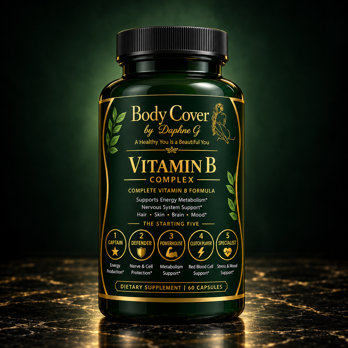 Vitamin B Complex – Energy & Nervous System Support