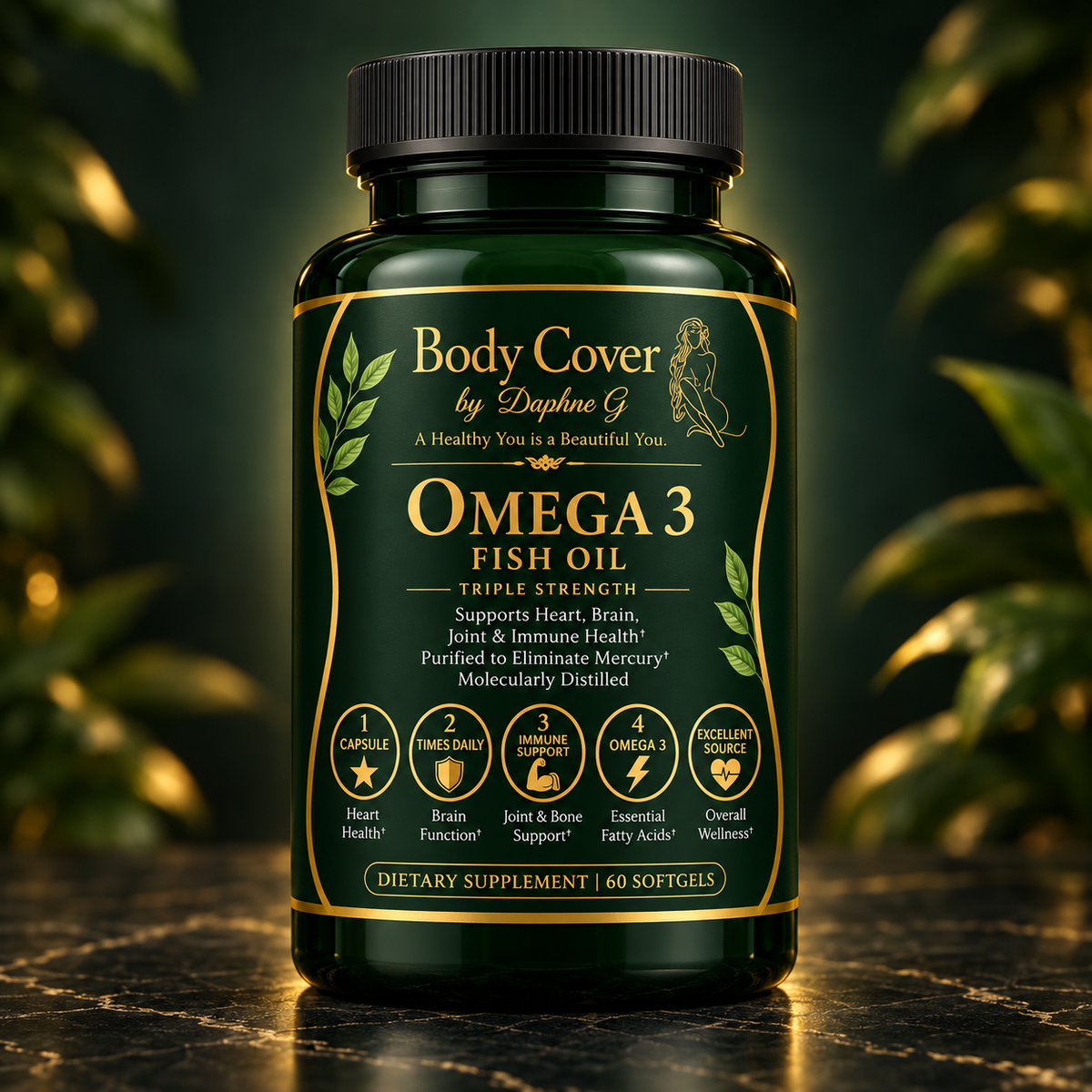 Omega 3 Fish Oil – Heart, Brain & Joint Support