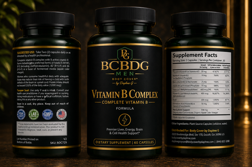 Men Vitamin B Complex – Complete Vitamin B Formula